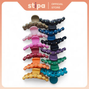 STIPA Jepit Salon Mutiara Warna Bening Jedai Jepitan Mote Mata Wanita Anak JDFA LZ