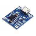 Modul Charging Chip TP4056A TP4056E Micro USB / Type-C / Mini USB Charger Cas Batre 18650 Baterai Lithium 5V 1A TP4056 With Overcharge Protection. 