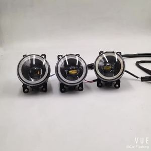 2 Functions For Renault Megane 2 II Auto LED DRL Daytime Running Light Car Angel Eyes Fog Lamp Foglight.