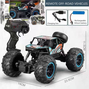 1:16 RC Car 20KM/H 4WD Remote Control Vehicle 2.4Ghz Monster Truck Buggy Off-Road Toys