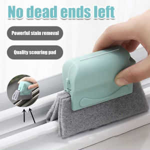 2-in-1 Groove cleaning brush Mini Dust Brush Windows Slot Cleaner Brush Door Dead Corner Slot Handheld Brus