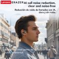 Lenovo ERAZER XP3 Tai nghe phiên dịch AI điều khiển màn hình LED Tai nghe Bluetooth Bluetooth 5.4 không dây thực sự tai nghe chống nước giảm tiếng ồn. 