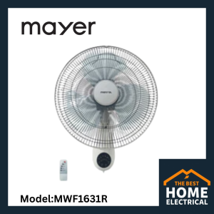 Mistral 16" Wall Fan with Remote Control MWF1631R