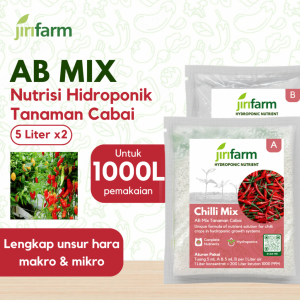 Jirifarm Nutrisi AB Mix Pupuk Organik untuk 1000 Liter