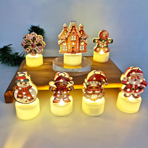 【LonlyDance】ไฟ LED เทียนคริสต์มาส ไฟคริสต์มาส ไฟประดับ สำหรับตกแต่งคริสต์มาส