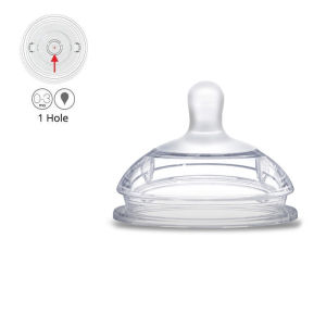 Pikobello Frosted Silicone Nipple Replacement Teats For Comotomo 7cm Wide Neck Feeding Baby Nipples