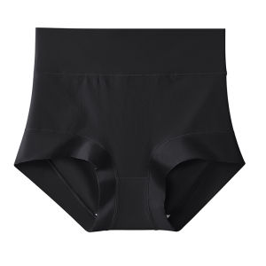 KUCHAR Cotton Plus Size Panties for Women High-waist Underwear Ladies Tummy Control Slimming Briefs Antibacterial Crotch Suitable for 40-80KG