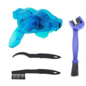 1Kit Bicycle Chain Cleaning Wash Tools Cleaning Grease Tool with 4 Brushes for Cycling Accessories