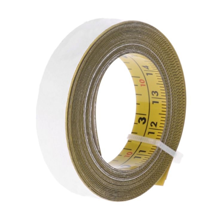 Self Adhesive Tape Measure Steel Miter Saw Scale Miter Track Ruler Inch