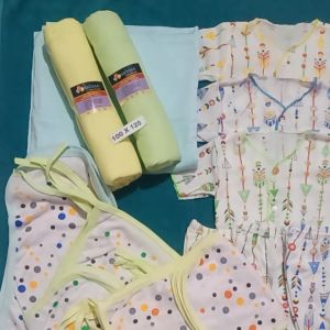 isi 33 pcs Perlengkapan Bayi laki laki perempuan Baru Lahir Komplit Hemat Salman Group