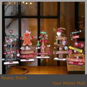 Excellent Ready Stock 1:12 Dollhouse Miniature Christmas Road Sign Garden Decoration Furniture Home Model Decor Toy Doll House Accessories