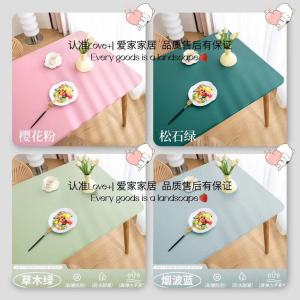 Lambskin All-Inclusive Tablecloth Waterproof Oil-Proof Anti-Scalding Table Coffee Fabri Study Desk Cover End table cloth小羊皮全包台布防水防油防烫桌布咖啡布书房桌套尾台布