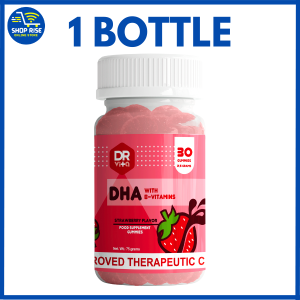 ORIGINAL DR VITA DHA FOR KIDS Chewable Memory Brain Booster Gummy Vitamins Pampataba Pampatalino For 2-14 Years Old Kids
