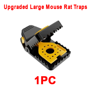 Upgraded Large Mouse Rat Traps - Safety High Sensitive Snap Big Plastic Mouse Trap Rodent Catcher