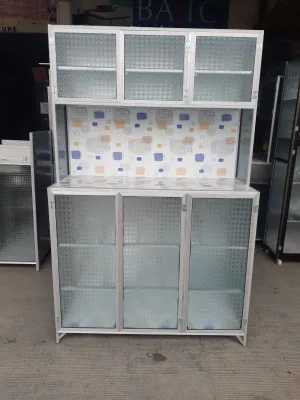 (KHUSUS JABODETABEK) rak piring/rak piring 3 pintu datar/rak piring bawah keramik/free ongkir 35km dari toko bekasi utara only jabodetabek