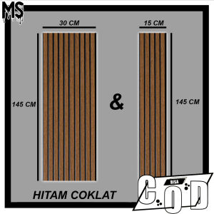 PROMO 5 LEMBAR - WALLPANEL / WALLPAPER DINDING DEKORASI ESTETIK PVC