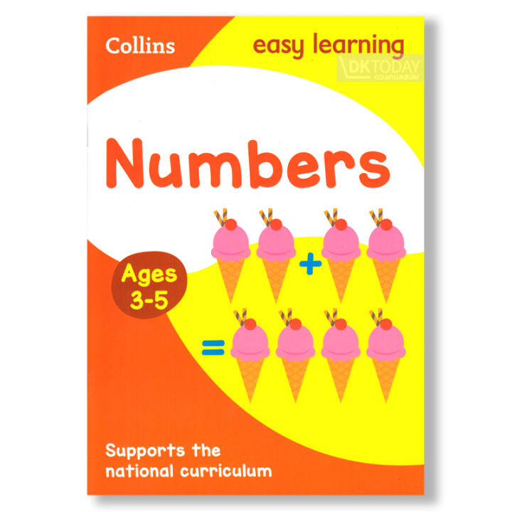 COLLINS EASY LEARNING PRESCHOOL : NUMBERS (AGES 3-5) BY DKTODAY ...