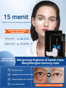 Patch Mata Anti-Kerut dan Pengencang Patch Pengencang Kantung Mata dan Lingkaran Hitam Menghaluskan Garis Halus Mengurangi Kantung Mata Memudarkan Lingkaran Hitam Patch Penghilang Garis Halus dan Kantung Mata