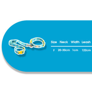 HamshMoc Pet Collar Leash Set Multiple Walking Modes Adjustable 360° Swivel Anti-Tangle for Small Dogs Cats