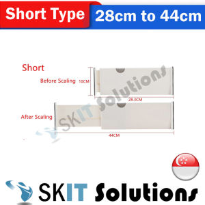 【SKIT SG】Expandable Drawer Divider Adjustable Wardrobe Divider Retractable Combinable Partition for Cabinets Drawers Bookshelves