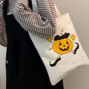 # 21126Korean Animal Cartoon Cute Tote Bag with Zipper/ Handy/ 3UDB