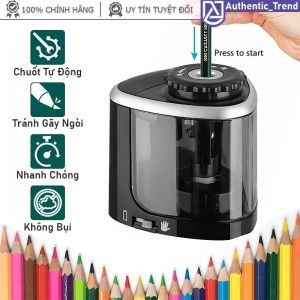 Máy Gọt Bút Chì Tự Động Gọt Bút Chì Nhanh Phù Hợp Cho Học Sinh Và Dân Văn Phòng