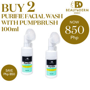 Beautederm Facial Wash Purifie 100ml with Pumpbrush Promo Buy 1 Take 1