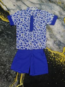 SERAGAM SEKOLAH PAUD BATIK TERATAI ORENUNGUBIRUKUNINGHIJAUTOSCA LENGAN PENDEK CWE / CWO
