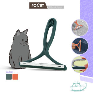 FOCAT Alat Pembersih Serat Bulu Kain Pakaian D25 Sikat Pembersih Bulu Hewan Pet Hair Remover 2in1