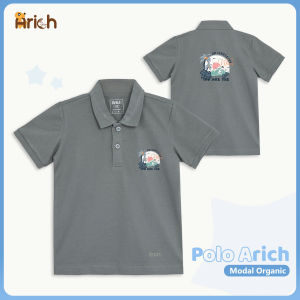 Áo polo trẻ em vải Modal thoáng mát cho bé từ 18 tháng đến 11 tuổi áo cho bé trai bé gái