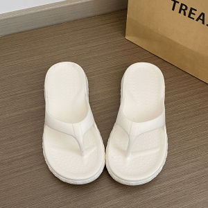 [Free Shipping] Flat 3.0CM WomenS Summer Outdoor EVA Flip-Flops With Increased Height Non-Slip Simple Beach Sandals For Women