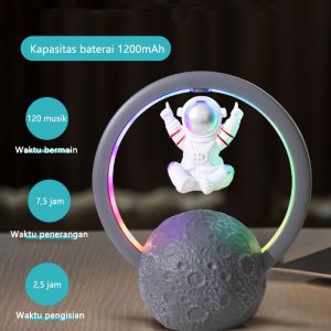 Ready Stock - Wireless Bluetooth Speaker RGB Audio astronot Y-598 yang ditangguhkan  Wireless Speaker Portable Touch