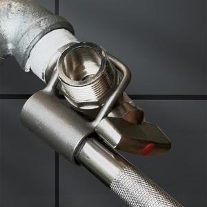 Ergonomic Faucet Removal Wrench Compact For Tight Bathroom Space High Strength Carbon Steel Manual Plumbing Tool