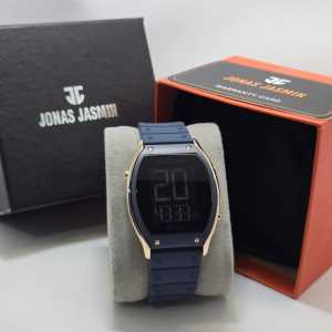 Box Exclusive Jam Tangan Jonas Jasmin Digital Belimbing SV-585SER / Jam Tangan Fashion Wanita Tali Rubber Diameter 36cm