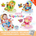 Sugar Baby Bouncer Bayi 1 Recline | Ayunan Bouncer Bayi | Sugarbaby Kursi Bayi Duduk Santai. 