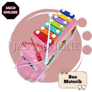 Mainan edukasi anak balita cewek cowok laki perempuan mobil xylophone