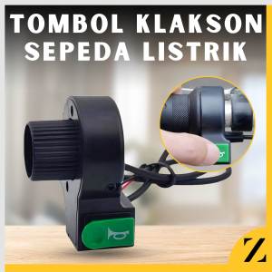 Tombol Klakson Motor Saklar Bel Klakson Switch Motor Sepeda Listrik Sparepart Kendaraan Universal High Quality