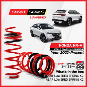 [Spring] Honda HRV YSS Suspension Lowered Spring Honda HRV 2023 accessories HRV 2024 HRV 2025