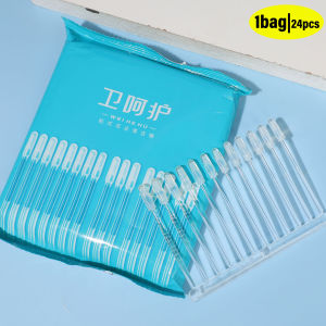 48Pcs Disposable Sticky Ear Swabs Pick Reusable Ear Cleaner Soft Ear Wax Removal Tool For Olders Adult Kid