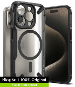 Ringke Fusion-X Mag Matte Compatible with iPhone 15 Pro Case Cover [Military-Grade Protection] Advanced Protection TPU Bumper