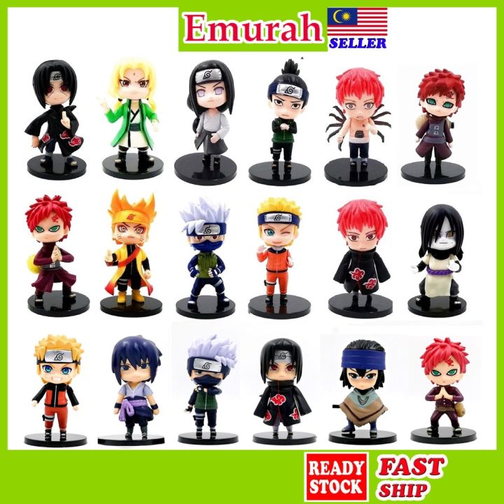 Naruto 10cm/7cm Action Figure Shippuden Sasuke Sakura Kakashi Hinata ...