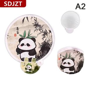 [COD] SDJZT พัดลมพับได้ลายการ์ตูนแบบพกพาพัดลมมือถือพับได้สุดสร้างสรรค์สำหรับฤดูร้อนพัดลมมือบินดิสก์กระเป๋าผ้าของขวัญสำหรับเด็ก