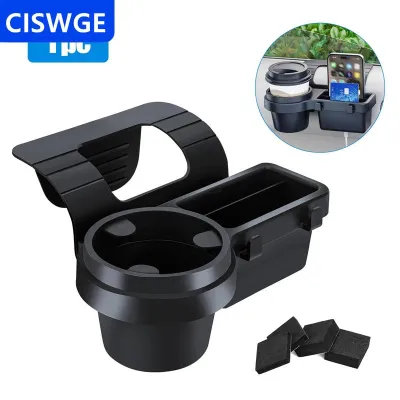 [COD] CISWGE AUTOPARTS Xe cup đứng điện thoại chủ núi khay Side Door cửa sổ lưu trữ Thùng Pocket treo lưu trữ giá với Auto phụ kiện nội thất