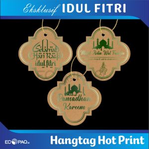 Hangtag - Hang Tag - Aksesoris Lebaran Idul FItri isi 100 pcs - Cantik