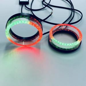 ฝาครอบไบ LED/ไบ Xenon ขนาด 3 นิ้ว แบบ RGB ทรงกลม