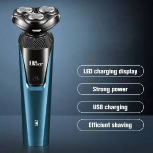 【Local Stock】 Shaver multifunctional electric 3-in-1 USB charging LED display can clean the shaver