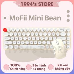 Combo bàn phím và chuột không dây MoFii Ferris Candy Mini Wireless 2.4G dùng cho máy tính bàn laptop tivi điện thoại