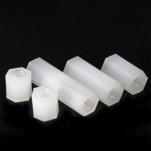 Đầu Nối Lục Giác Bằng Nhựa nylon Màu Trắng Dài 6mm ~ 45mm m4 Cách Nhiệt