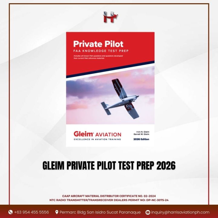 GLEIM PRIVATE PILOT TEST PREP 2026 LATEST EDITION | Lazada PH