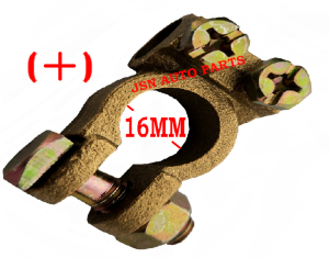 005 COPPER BATTERY TERMINAL CLAMP CLIP FOR ALL CAR LORRY TRUCK FORKLIFT ( BUATAN MALAYSIA )